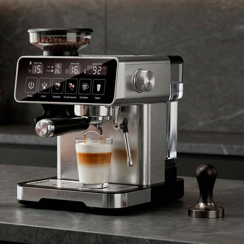 Cafetera Profesional ALMA con Molino de Caf&eacute; BR... image number null