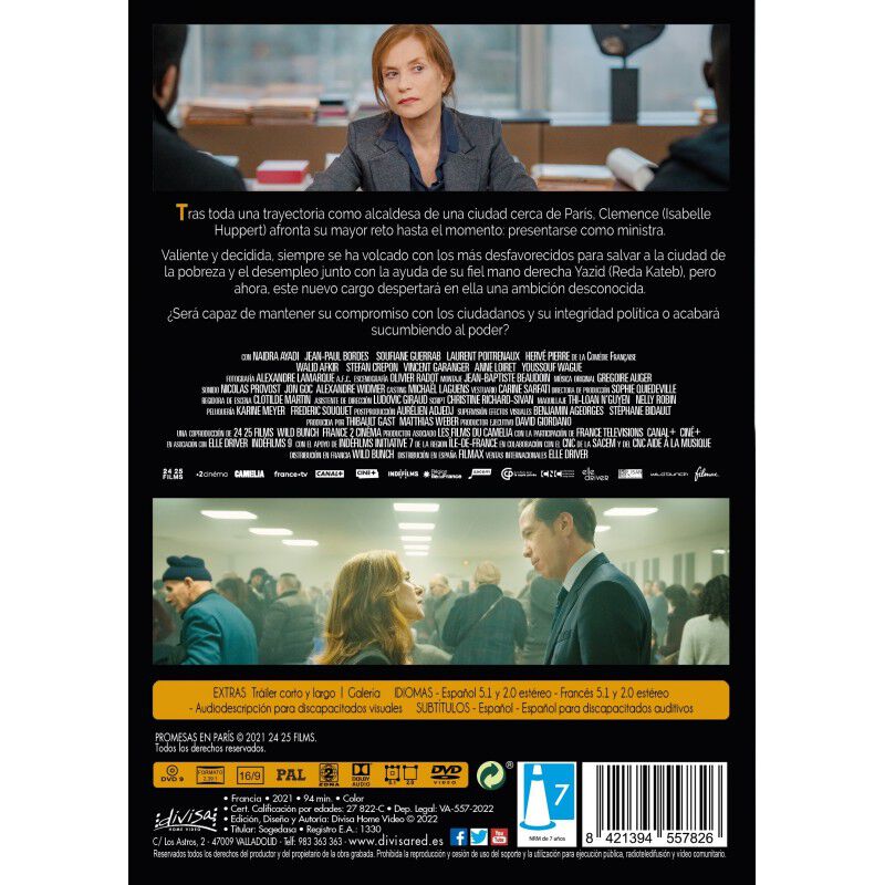 Promesas en Par&iacute;s (DVD) [DVD] image number null