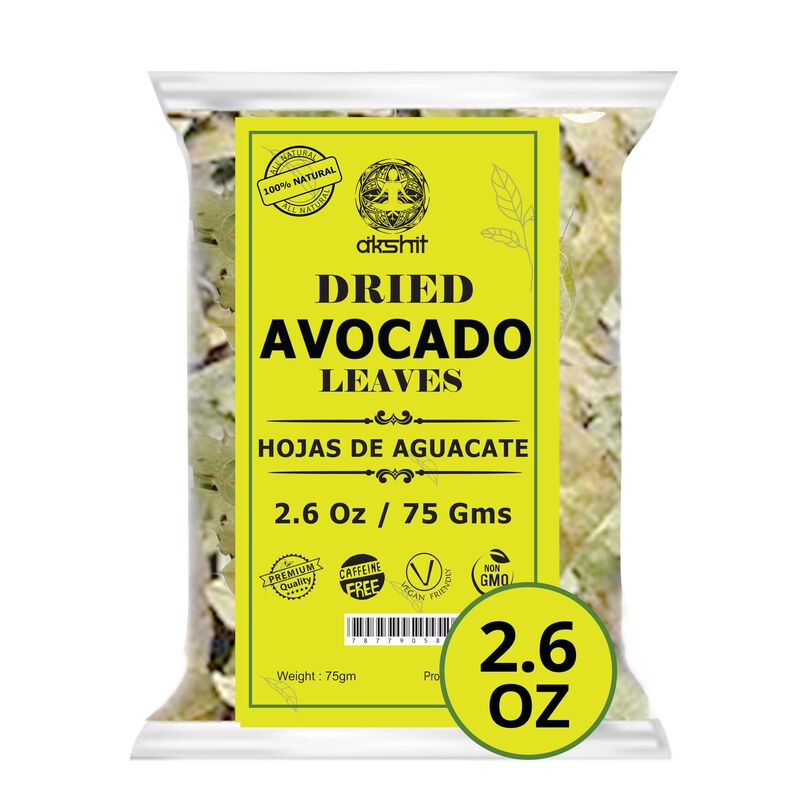 Hojas De Aguacate Akshit 75 g Sin Cafe&iacute;na Y Sin... image number null