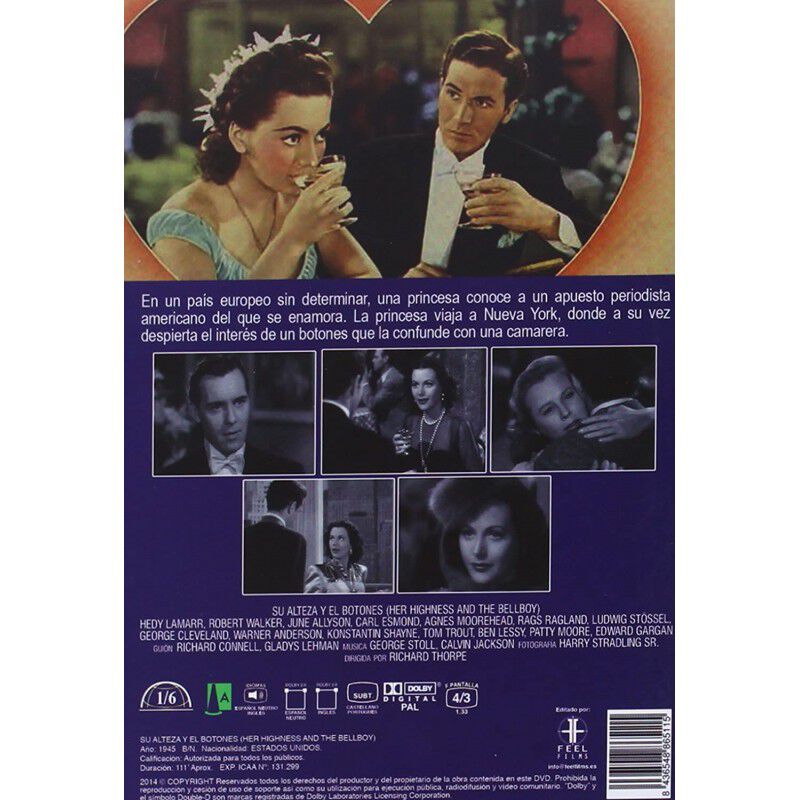 Su Alteza Y El Botones (dvd) image number null