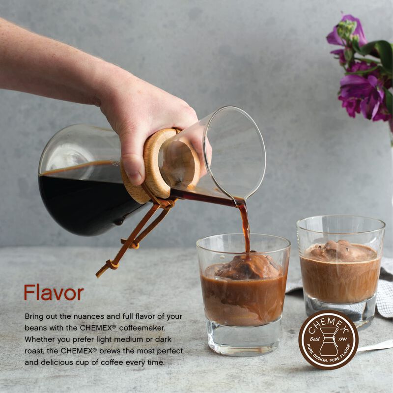 Cafetera Chemex Pour-over Glass Classic Series,... image number null