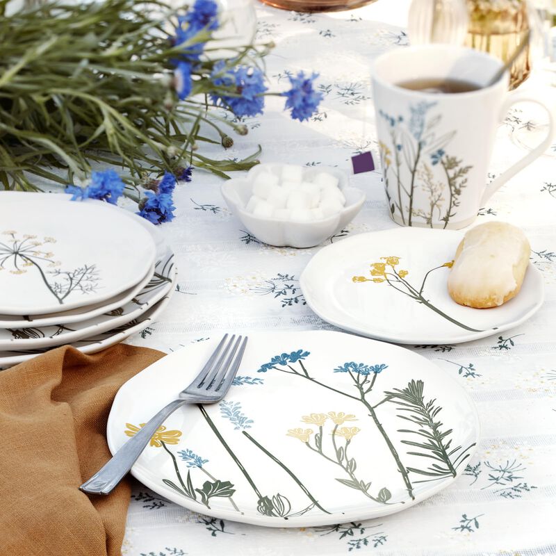 Juego de 4 Platos de Cena Lenox Wildflowers 28c... image number null