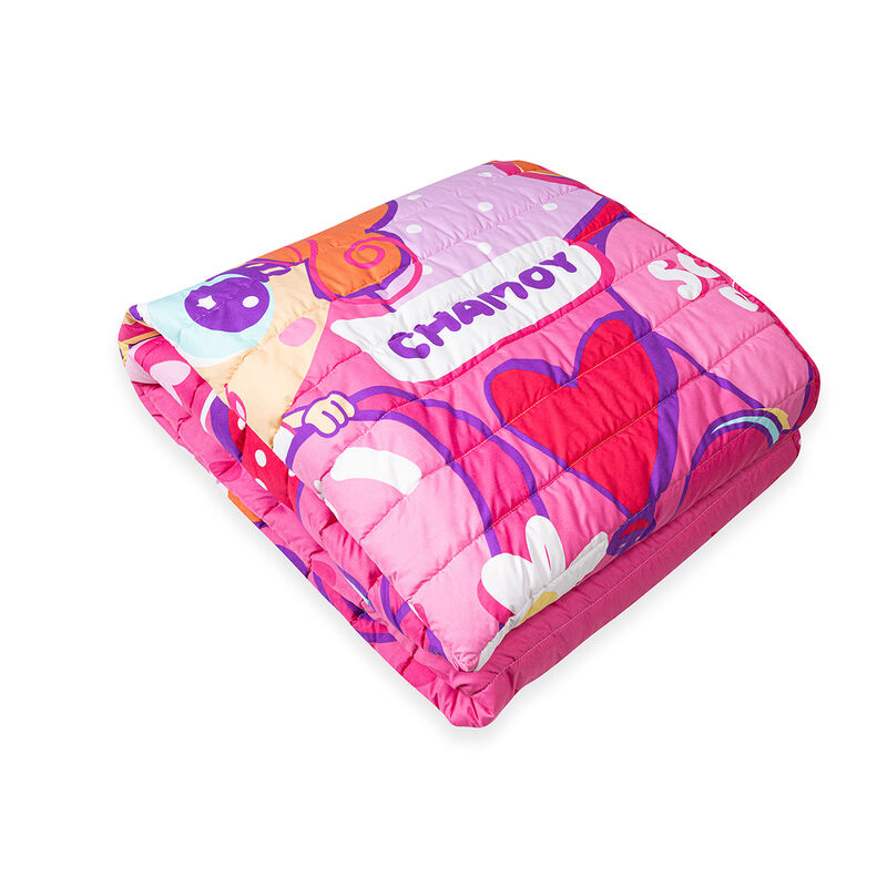 COLCHA LIGERA CHAMOY DE CORAZON DISTROLLER INDI image number null