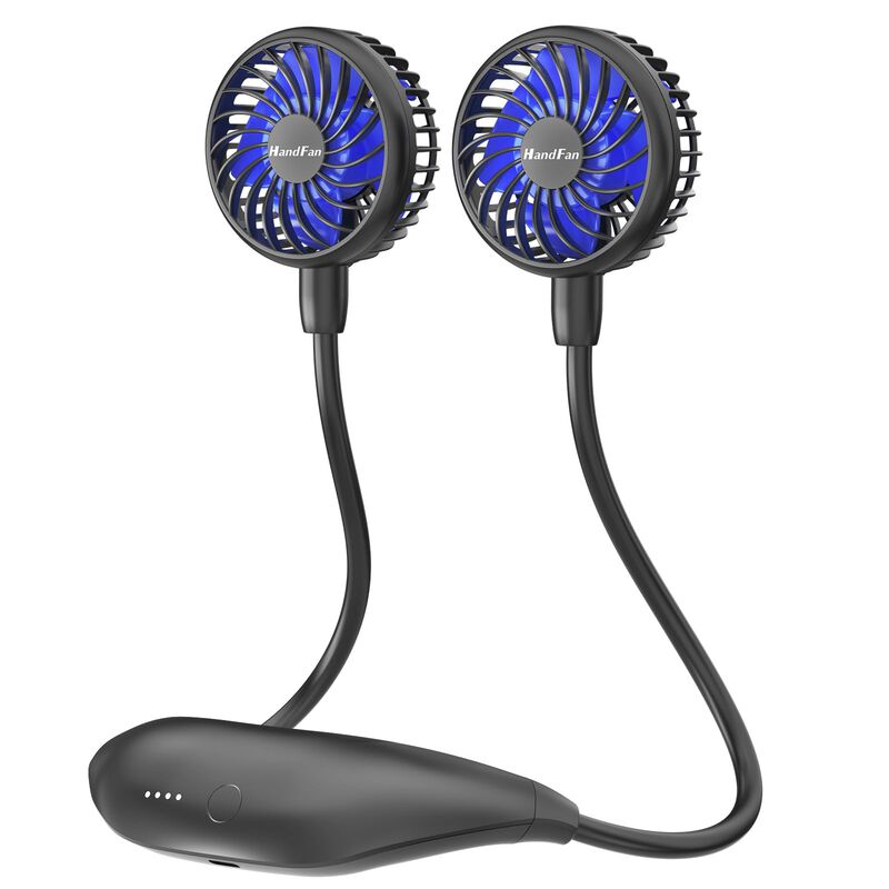 Ventilador De Cuello Handfan 5000 Mah, Recargab... image number null