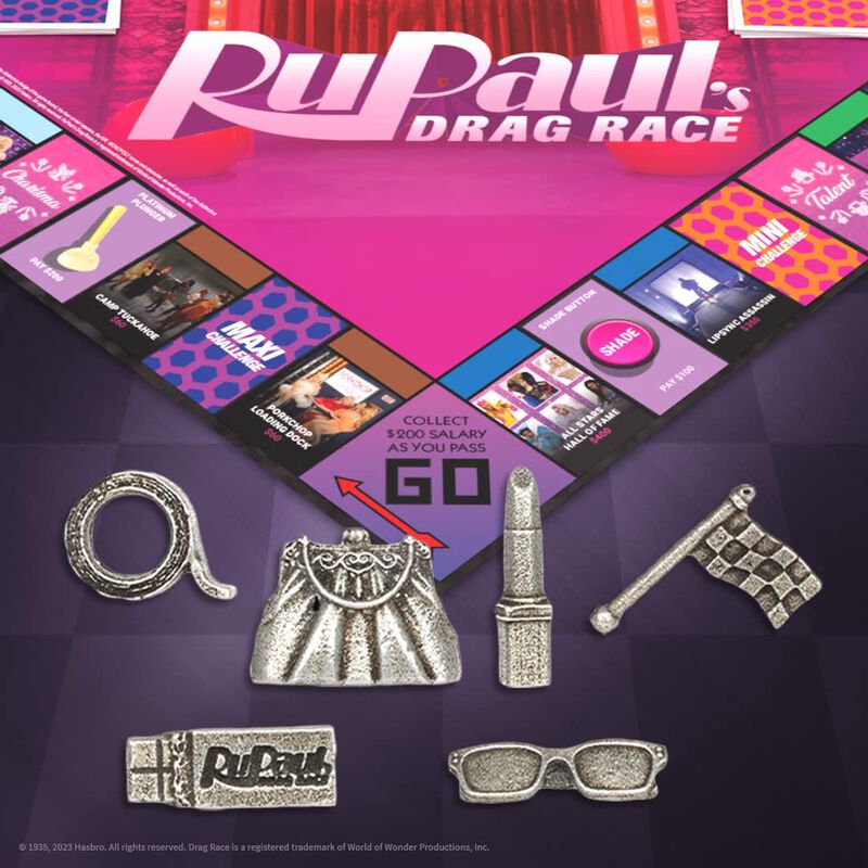 Juego De Mesa Usaopoly Monopoly Rupaul's Drag R... image number null
