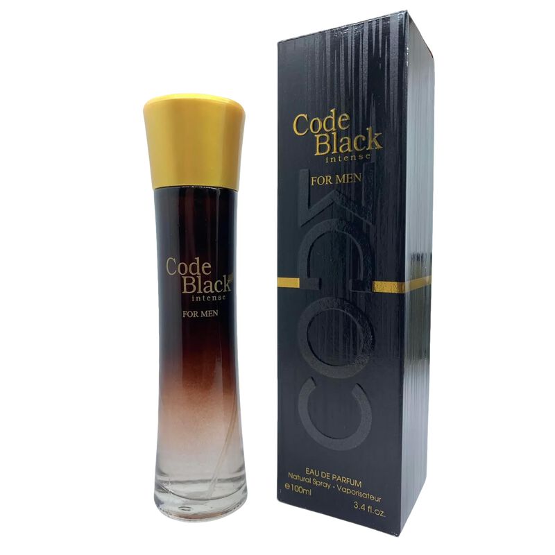 Colonia 9 O'CLOCK Code Black Intense 100ml Eau ... image number null