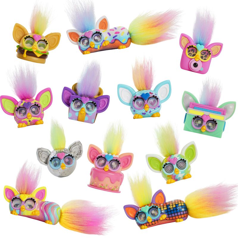 Figuras De Juguete Furby Minis, Paquete De 12 U... image number null