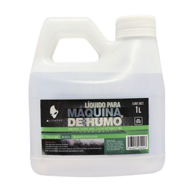 L&iacute;quido M&aacute;quina C&aacute;mara Humo Alienpro Base Agua ... image number null