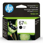 Cartucho De Tinta Hp 67xl Negro De Alto Rendimiento | Rendimiento De 240 P&aacute;ginas