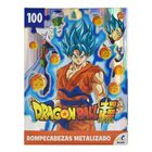 Rompecabezas Dragon Ball Super 100 Piezas Metalizado