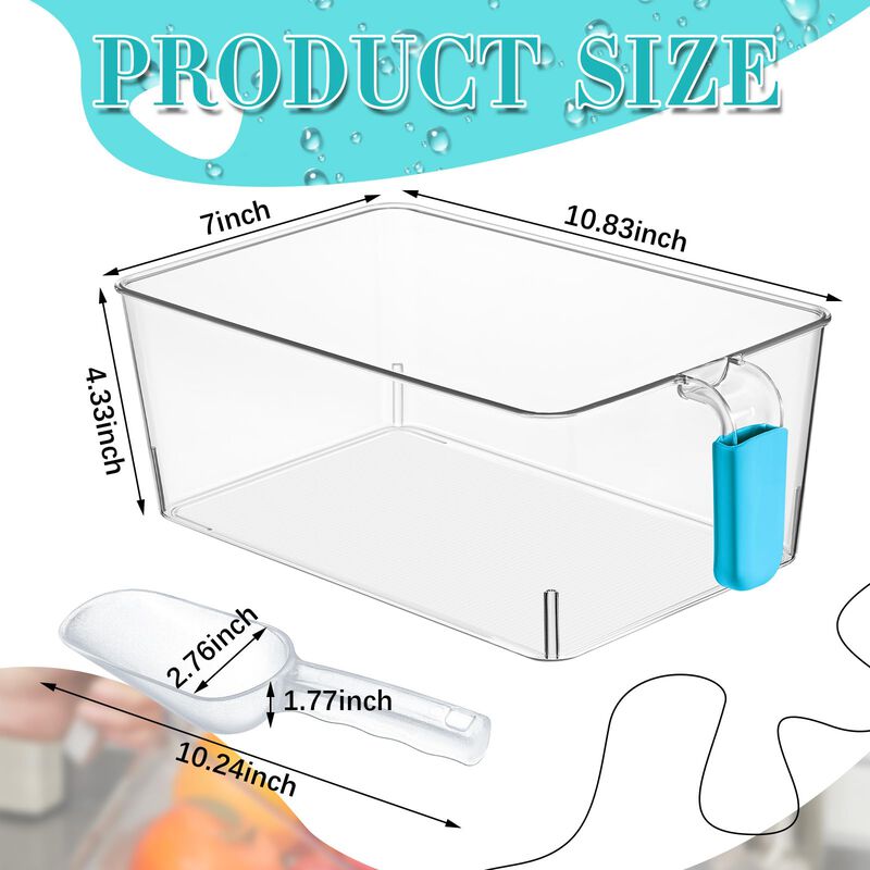 Contenedor de Hielo Havawish 27x18x11 cm, Azul ... image number null