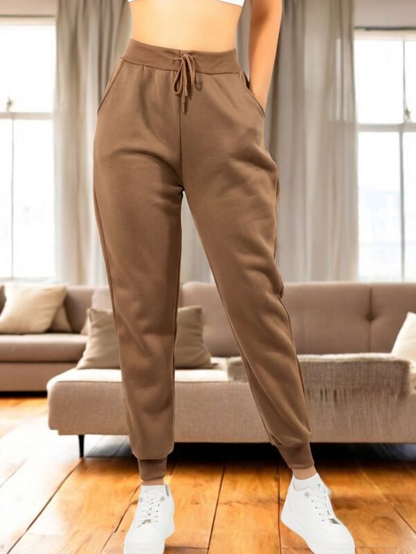 Pants Mujer Jogger de Dama Cargo Pantal&oacute;n Casua... image number null