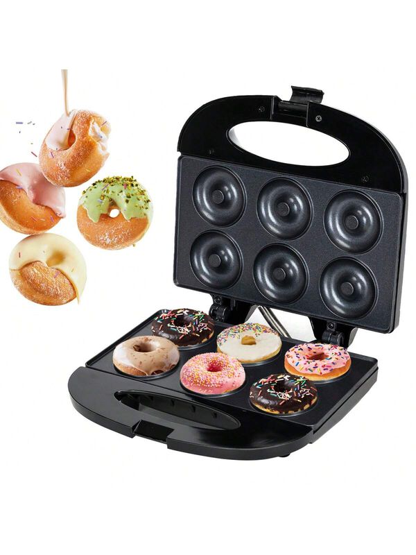 Mini M&aacute;quina Para Hacer Donas Antiadherente El&eacute;... image number null