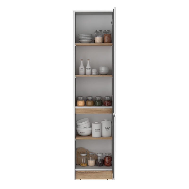 Alacena Soler Blanco y Macadamia Virtual Mueble... image number null