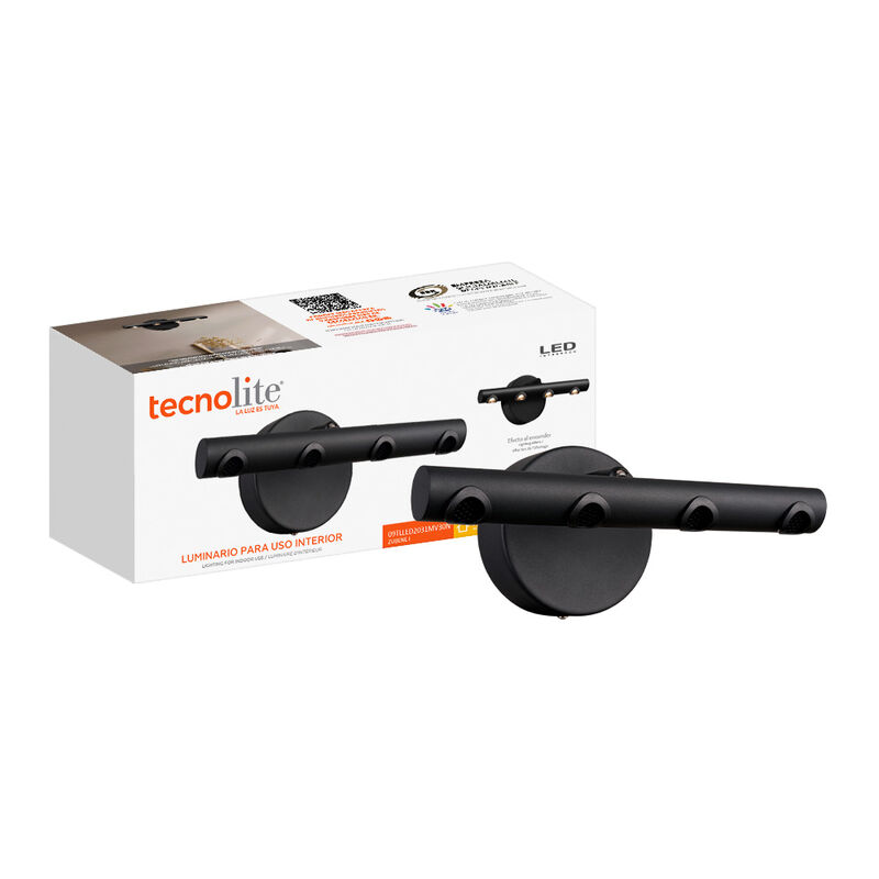 Lámpara de Pared Arbotante LED 9 W, Luz Cálida ... image number null