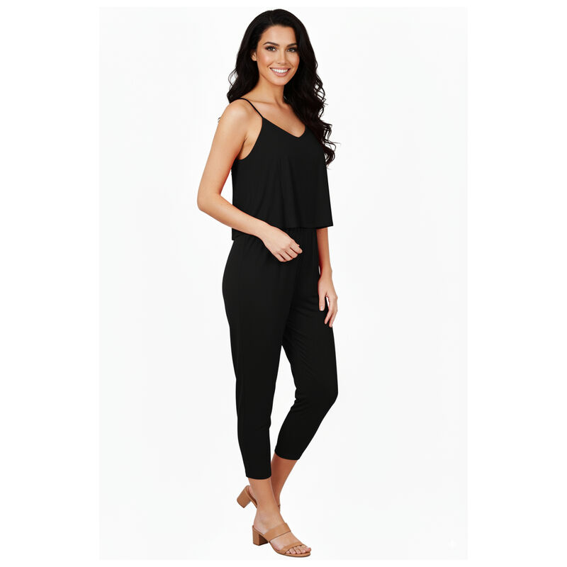 Jumpsuit Capri Tirantes Punto Active USA Talla-... image number null