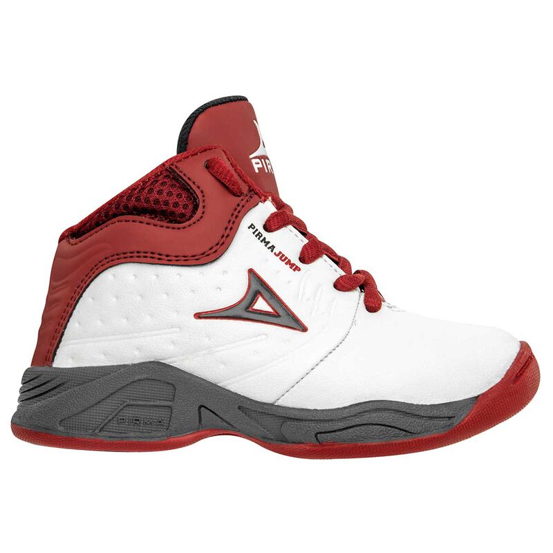Pirma Tenis deportivo para ni&ntilde;o blanco rojo image number null
