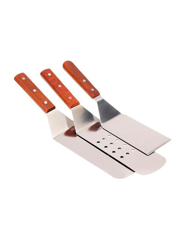 Set De Esp&aacute;tulas Elego Premium Chef De Acero In... image number null