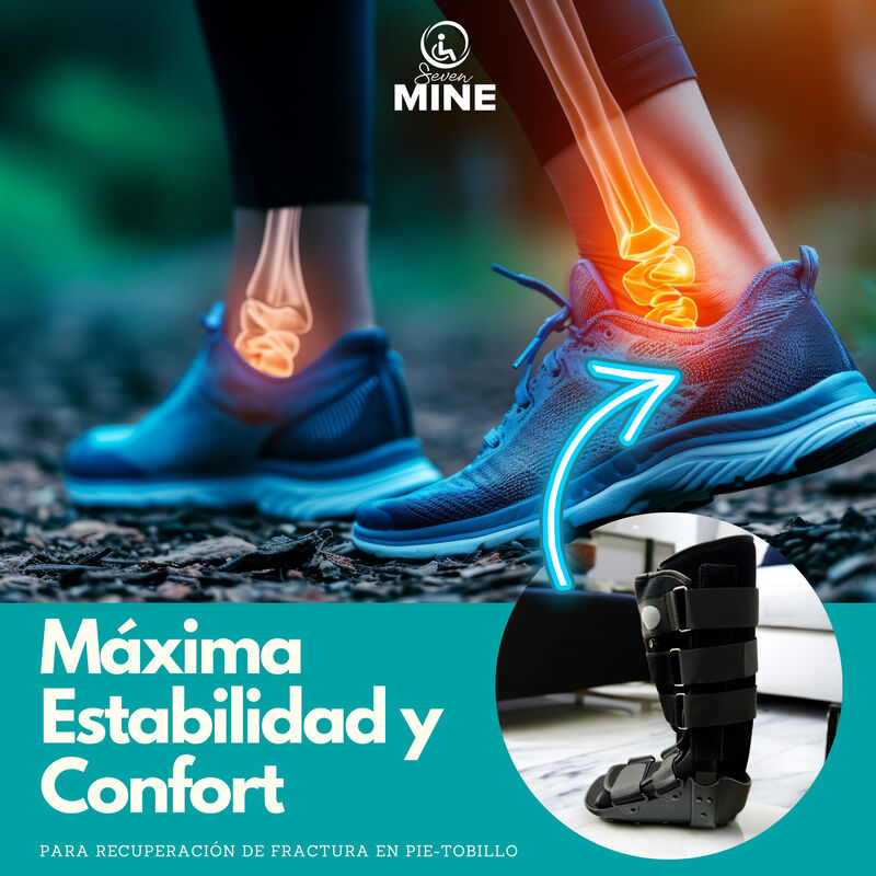 Bota Walker Larga 45cm | Neumática Con Aire Bw-... image number null