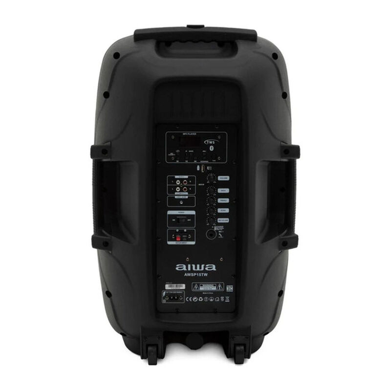 Bafle 15 Pulgadas Aiwa 1000W con Micr&oacute;fono y Tr... image number null
