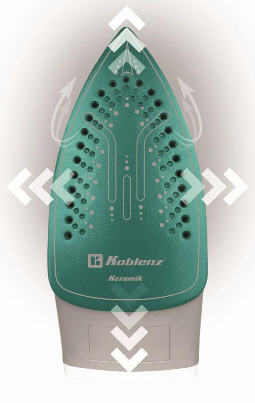 Plancha De Vapor Koblenz Pkk380 Antiadherente C... image number null