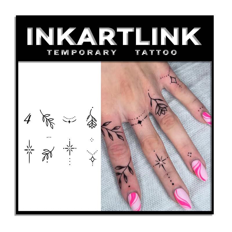 Tatuajes Temporales Inkartlink 2 Hojas Con Dura... image number null