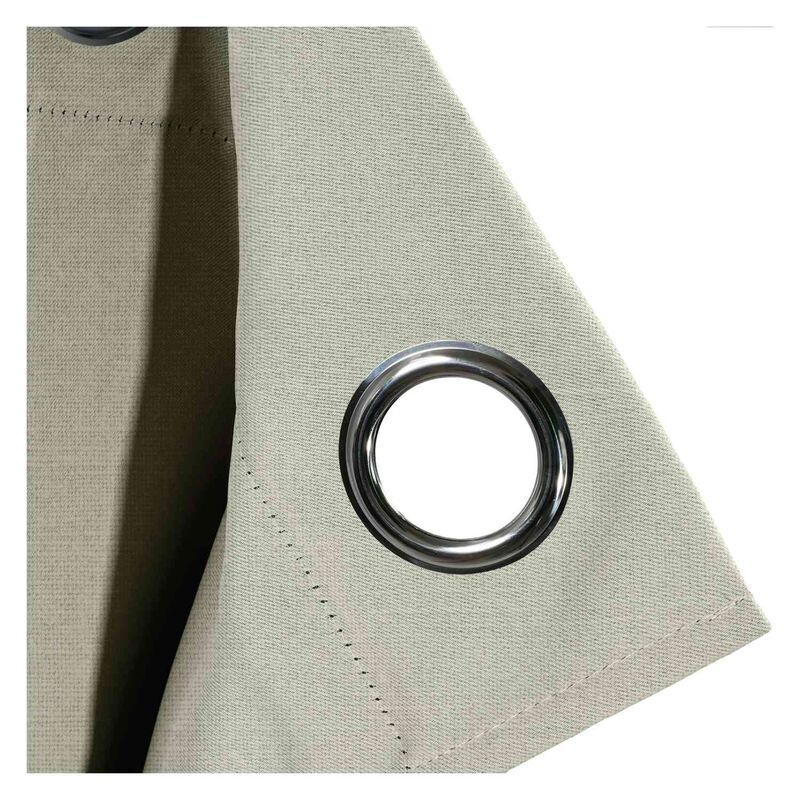 Cortinas Blackout Largas Tejida Hogar 275x216cm... image number null