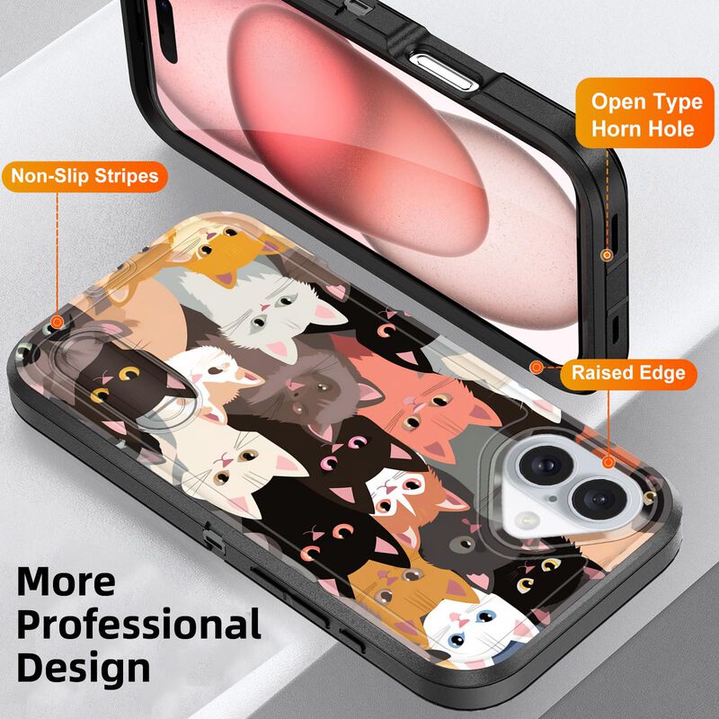 Funda BFUKVOU para iPhone 17 de 6,3 pulgadas co... image number null