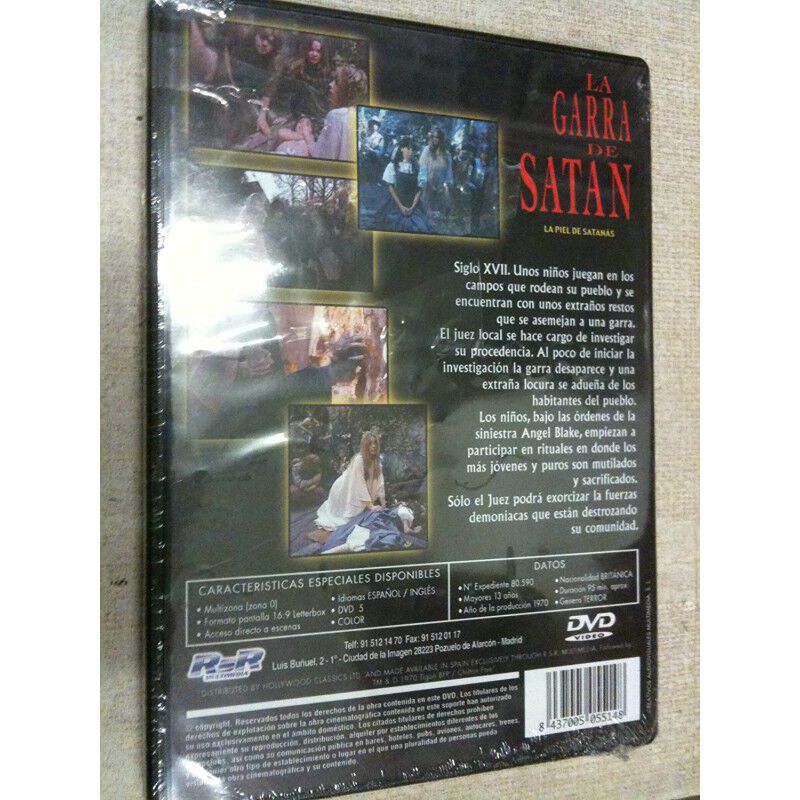La Garra De Sat&aacute;n: La Piel De Satan&aacute;s [dvd] image number null