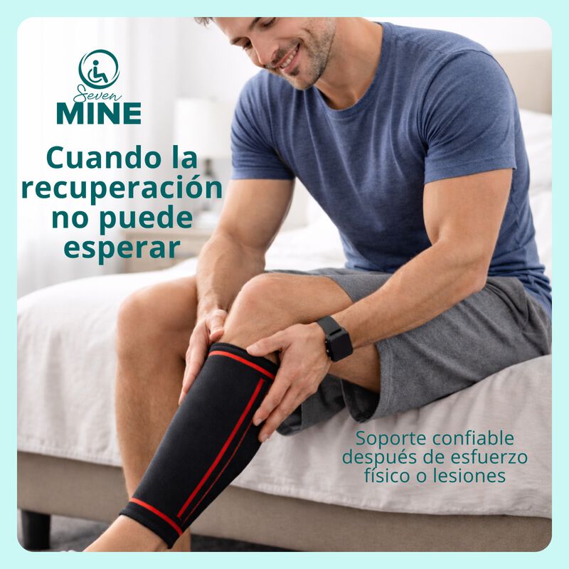 Soporte El&aacute;stico para Pantorrilla &ndash; Manga de Co... image number null