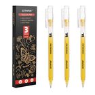 Set De Plumas De Gel Gethpen Gold 0,6/0,8/1,0 mm - Pack De 3