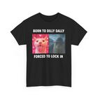 Camiseta Gen&eacute;rica de Meme de Gato Maldito - Negra