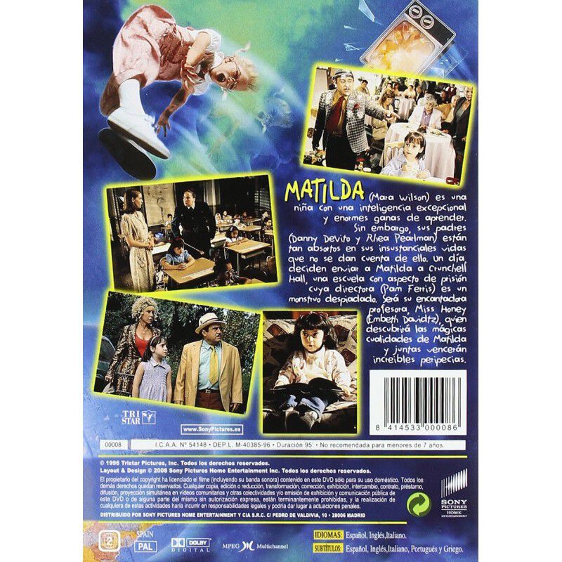 Matilda [dvd] image number null
