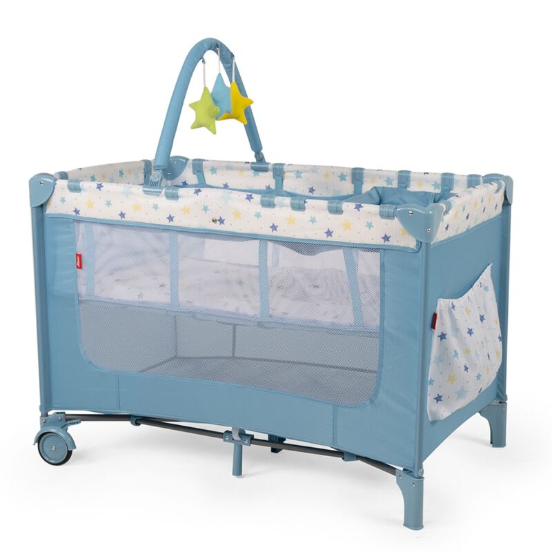 Cuna Corral D'Beb&eacute; Rest Azul END9 image number null