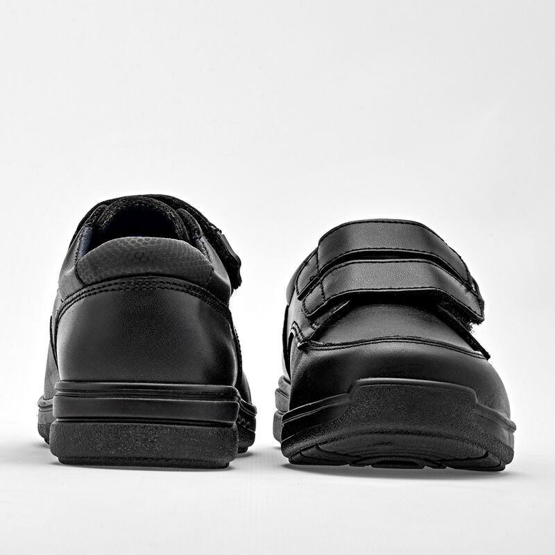 Yuyin Zapato Escolar Para Preescolar Ni&ntilde;o Negro... image number null