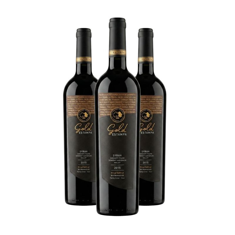 Vino Tinto Vi&ntilde;a Estampa Gold Syrah Cab Sev. Cab... image number null