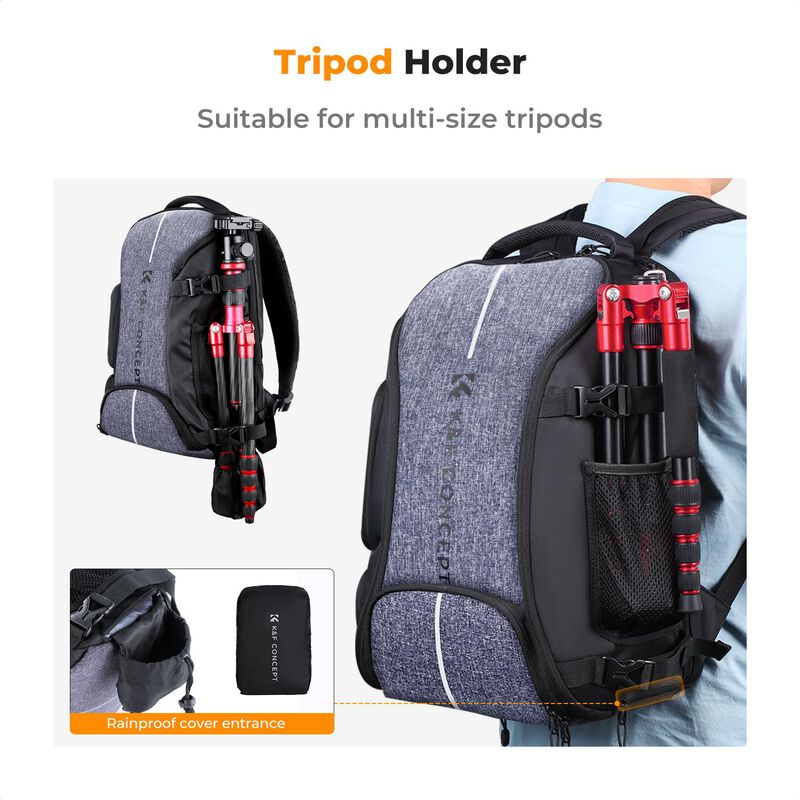 Mochila Para C&aacute;mara K&f Concept De 25 Litros Co... image number null