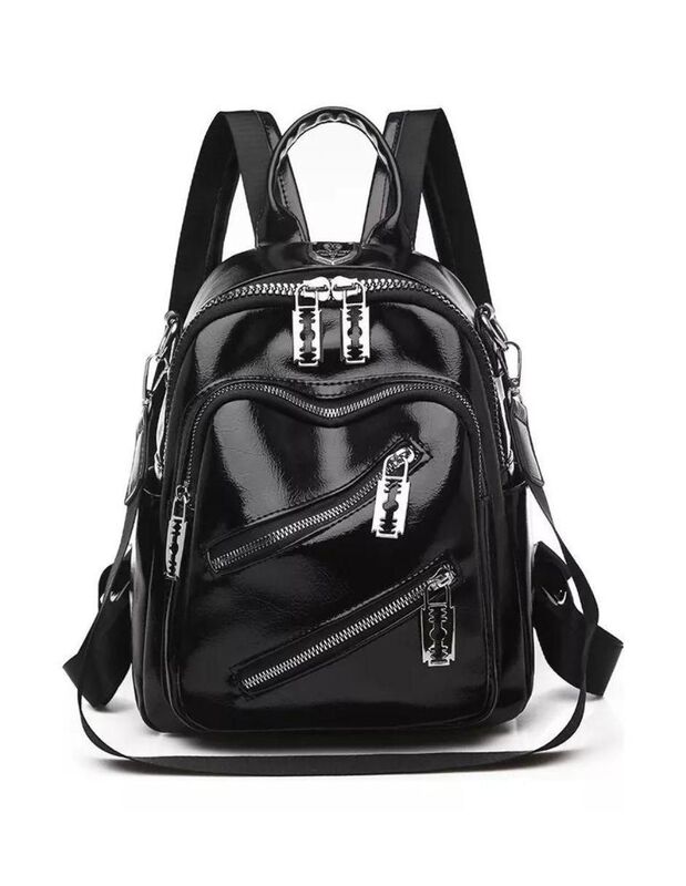 Bolsa Backpack Pink Brule W-pack De Cuero Para ... image number null