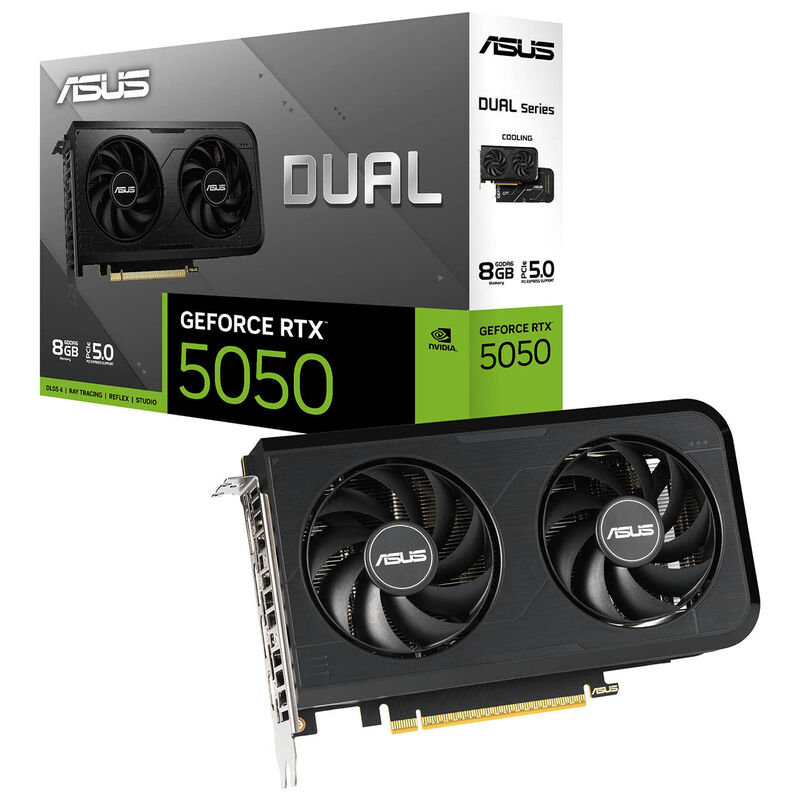 Tarjeta de Video NVIDIA GeForce RTX 5050 ASUS D... image number null