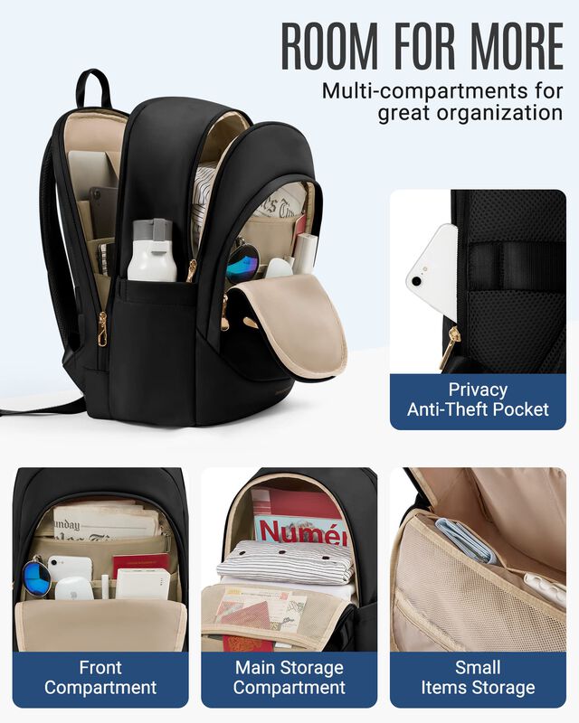 Mochila Light Flight Flight Flight Travel 15.6 ... image number null