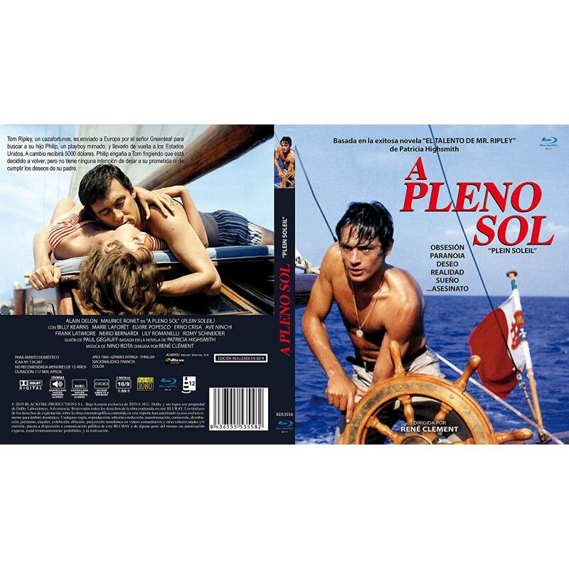 A Pleno Sol [blu-ray R] (1960) Plein Soleil (bl... image number null