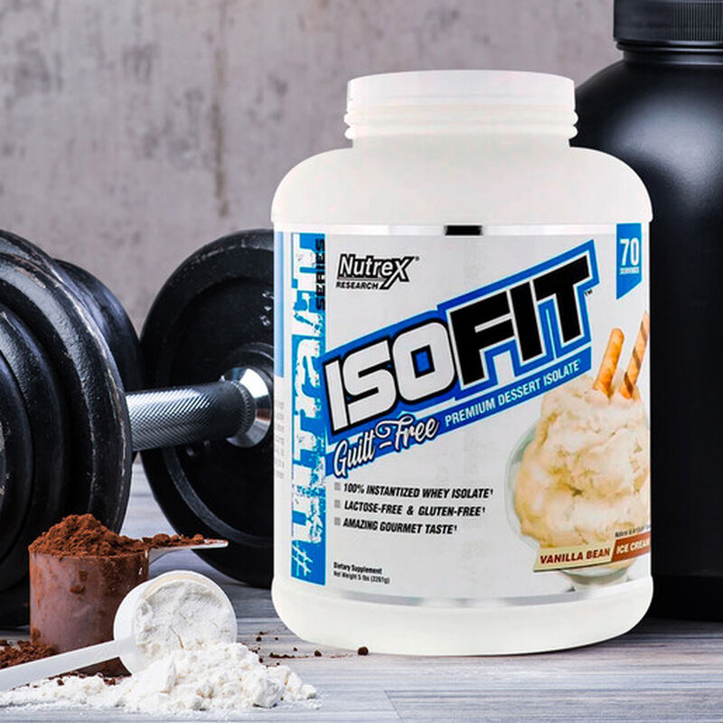 Proteina Isolatada Isofit Nutrex Vanilla Bean I... image number null