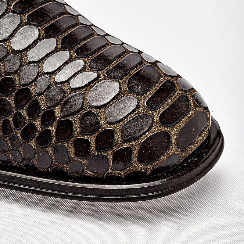 Gino Cherruti bot&iacute;n tac&oacute;n para mujer  caf&eacute; cod ... image number null