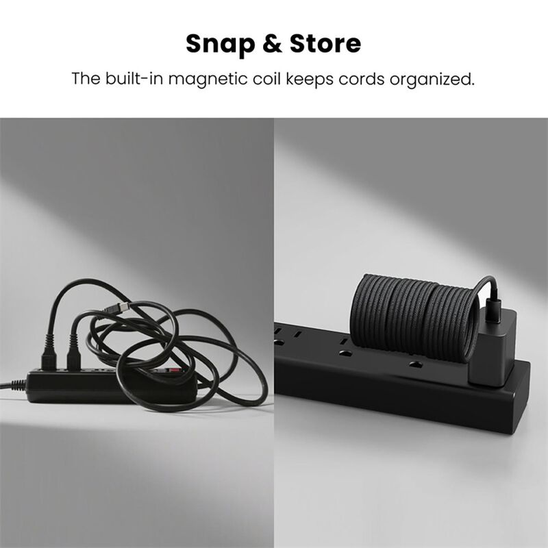 Cable Datos Mybat Rebobinado Magn&eacute;tico Usb-c A ... image number null