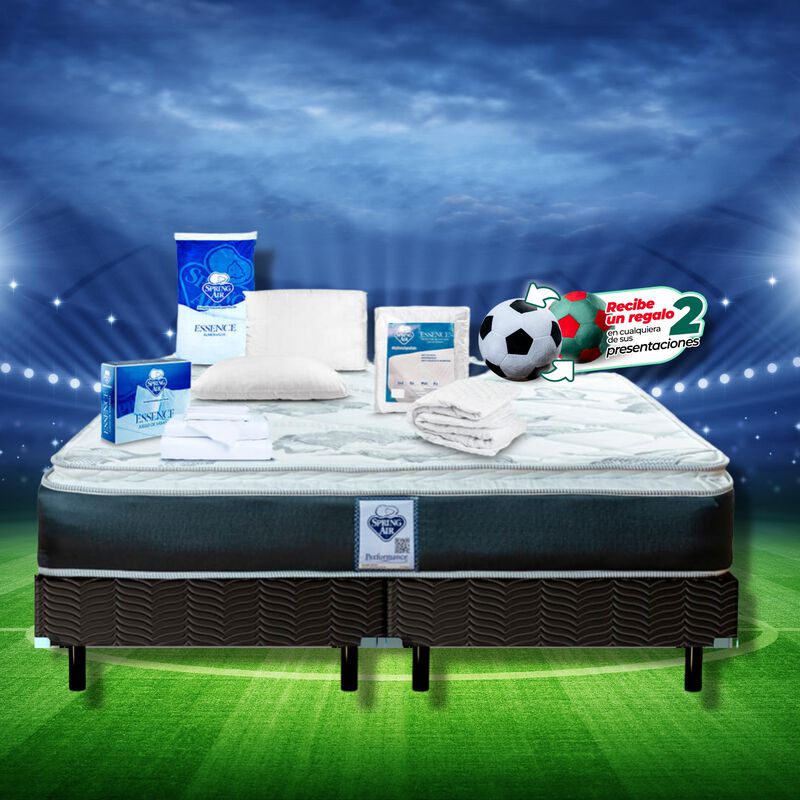 Colchón King Size Spring Air Smith + Box + Saba... image number null