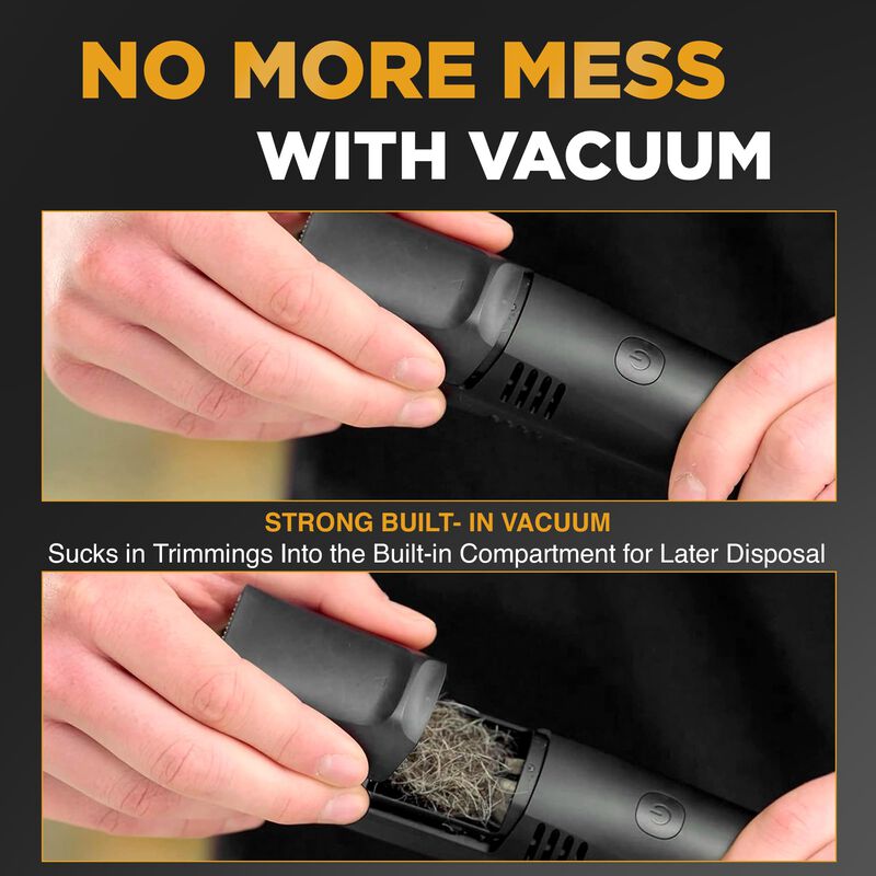 Recortadora De Barba Bell+howell Vacutrim Delux... image number null
