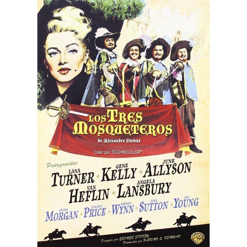 Los Tres Mosqueteros [dvd] (1948) image number null