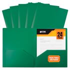 Carpeta De Archivo Better Office Products - Pack De 24 Unidades Verde