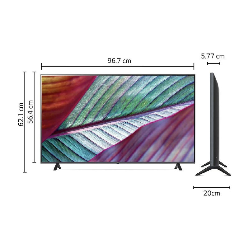 Smart TV Pantalla 43" LG 4K UHD LED webOS 23 Th... image number null