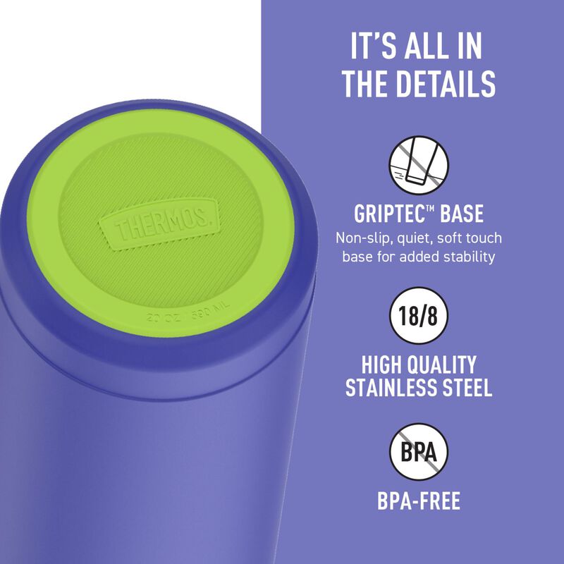 Botella De Agua Thermos 591 ml Con Pajilla Pleg... image number null